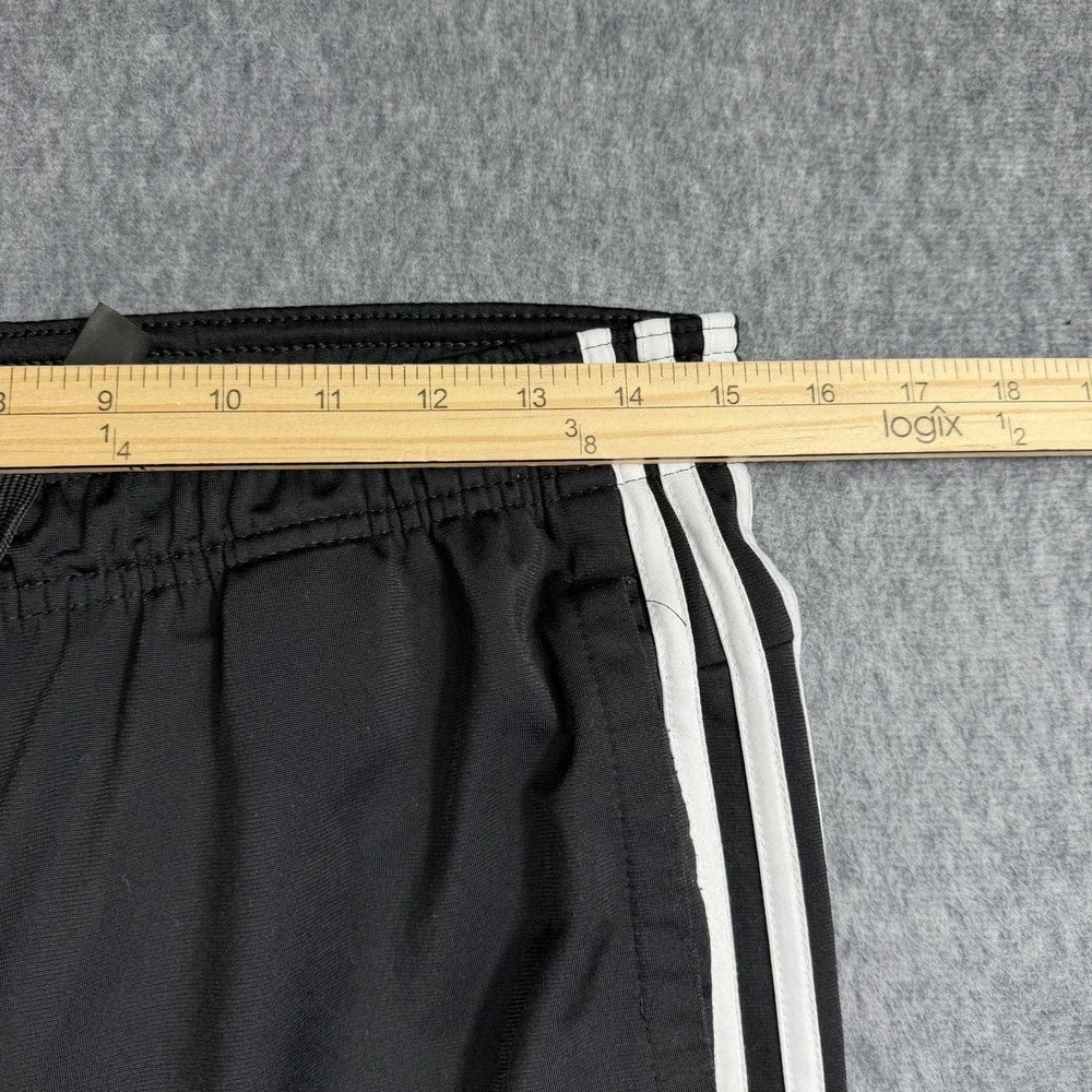 Adidas Pants Mens M Black Primegreen Essentials Open Hem Warm Up‎ Soccer Track